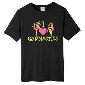 I Love Gymnastics Children Gymnast Lover Cheerleader Tall Fusion ChromaSoft Performance T-Shirt