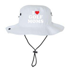 I Love Golf Moms Funny Design Gift Legacy Cool Fit Booney Bucket Hat