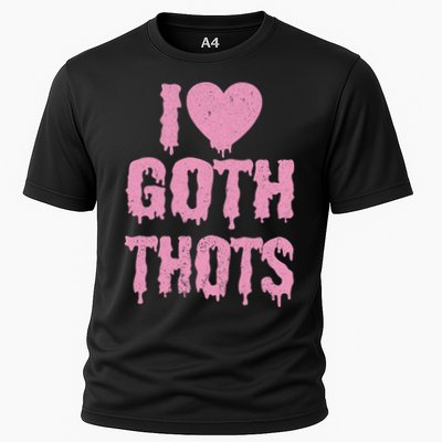 I Love Goth Thots Cooling Performance Crew T-Shirt