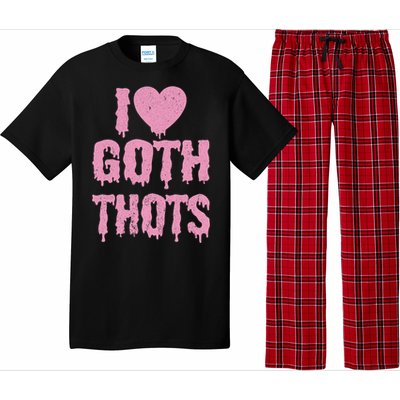 I Love Goth Thots Pajama Set