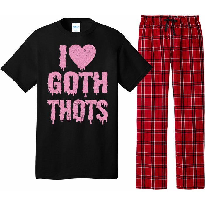 I Love Goth Thots Pajama Set