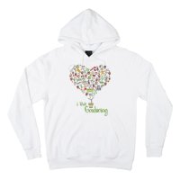 I Love Gardening Potted Bush Of Gardening Hoodie