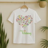 I Love Gardening Potted Bush Of Gardening T-Shirt