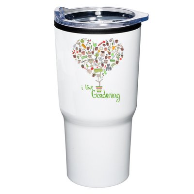 I Love Gardening Potted Bush Of Gardening Tumbler