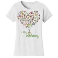 I Love Gardening Potted Bush Of Gardening Women's T-Shirt