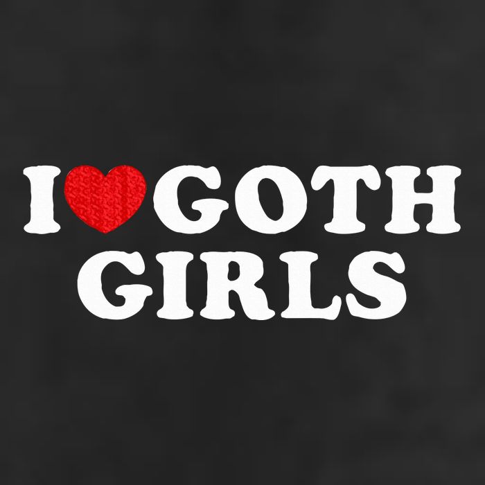 I Love Goth I Heart Goth Cool Comfort Performance Bucket Hat
