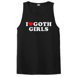 I Love Goth I Heart Goth PosiCharge Competitor Tank