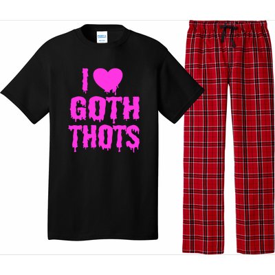 I Love Goth Thots Pajama Set