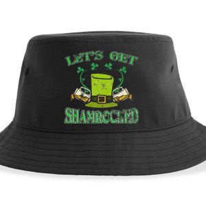 Irishs Let's Get Shamrocked Saint Patrick's Day Sustainable Bucket Hat