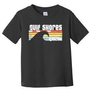 I Love Gulf Shores Alabama Al Gulf Coast Orange Beach Toddler T-Shirt