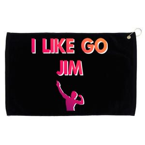 I Like Go Jim Bodybuilding Design Funny Gym Fitness Power Gift Grommeted Golf Towel