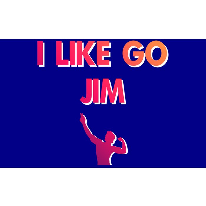 I Like Go Jim Bodybuilding Design Funny Gym Fitness Power Gift Bumper Sticker