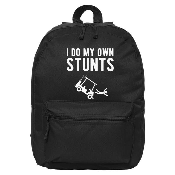 I Like Golf And Bourbon And Maybe 3 People 16 in Basic Backpack