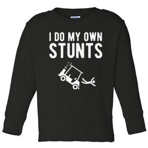 I Like Golf And Bourbon And Maybe 3 People Toddler Long Sleeve Shirt