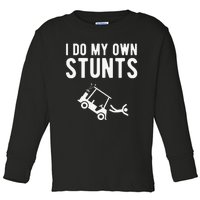 I Like Golf And Bourbon And Maybe 3 People Toddler Long Sleeve Shirt