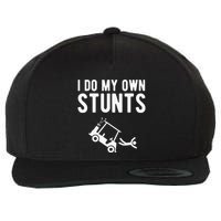I Like Golf And Bourbon And Maybe 3 People Wool Snapback Cap