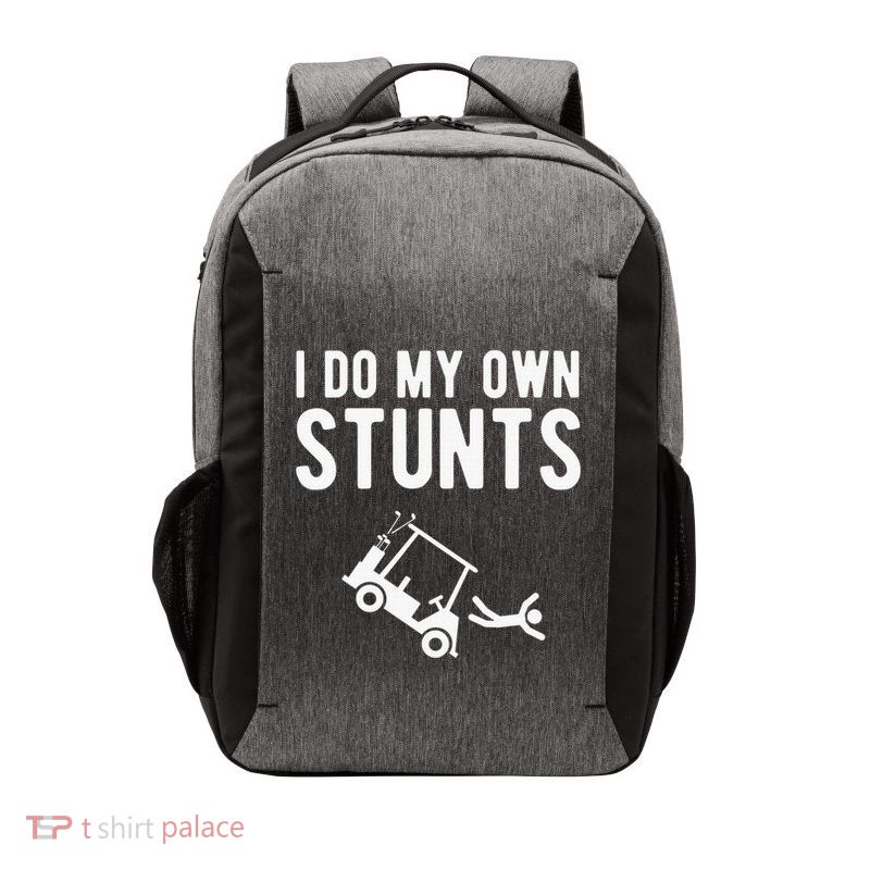 I Like Golf And Bourbon And Maybe 3 People Vector Backpack