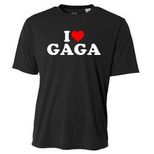 I Love Gaga  Cooling Performance Crew T-Shirt