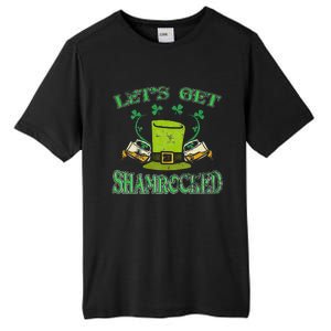 Irishs Let's Get Shamrocked Saint Patrick's Day Tall Fusion ChromaSoft Performance T-Shirt