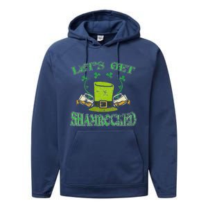 Irishs Let's Get Shamrocked Saint Patrick's Day Performance Fleece Hoodie