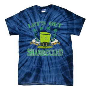 Irishs Let's Get Shamrocked Saint Patrick's Day Tie-Dye T-Shirt