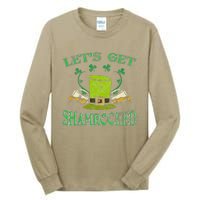 Irishs Let's Get Shamrocked Saint Patrick's Day Tall Long Sleeve T-Shirt