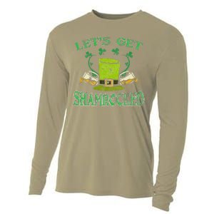 Irishs Let's Get Shamrocked Saint Patrick's Day Cooling Performance Long Sleeve Crew