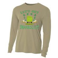 Irishs Let's Get Shamrocked Saint Patrick's Day Cooling Performance Long Sleeve Crew