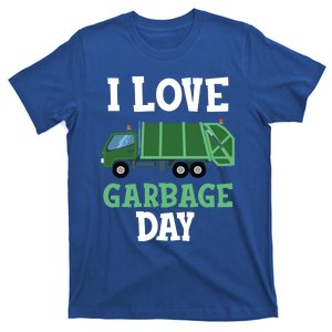 I Love Garbage Day Recycling Trash Truck Gift T-Shirt