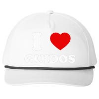 I Love Guidos Funny quote Italian American Snapback Five-Panel Rope Hat