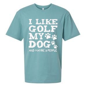 I like Golf and maybe 3 People Statement Golfing Sueded Cloud Jersey T-Shirt