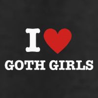 I Love Goth Cool Comfort Performance Bucket Hat