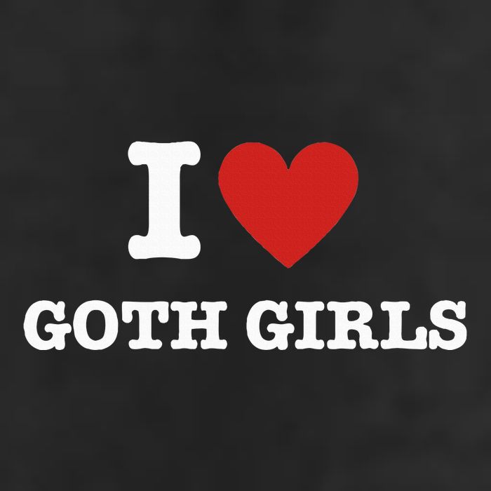 I Love Goth Cool Comfort Performance Bucket Hat