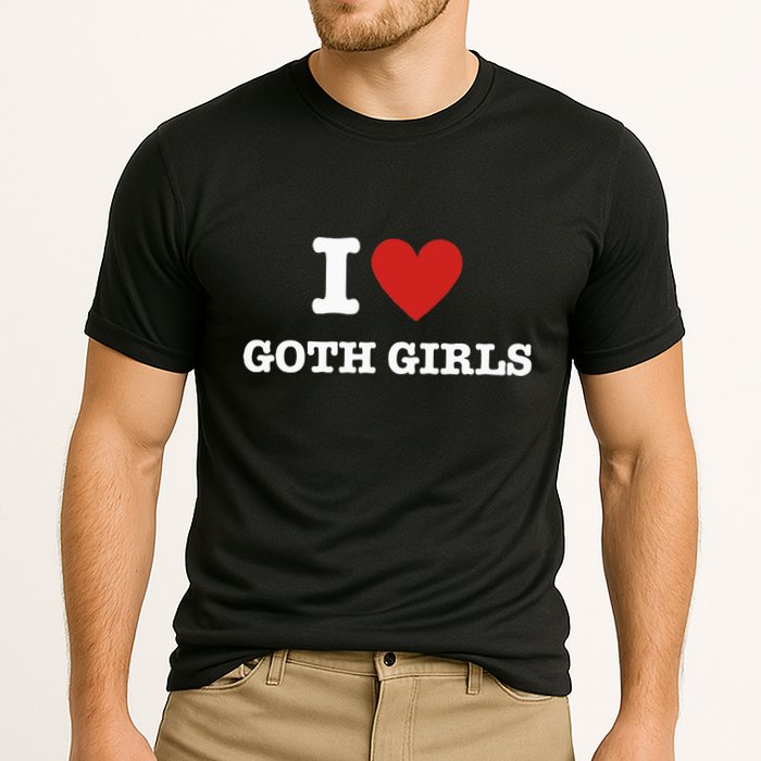 I Love Goth Cooling Performance Crew T-Shirt