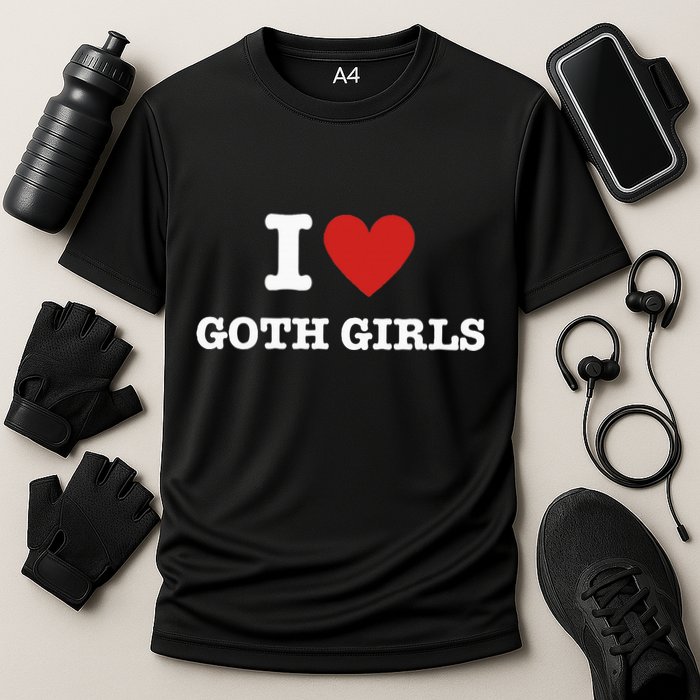 I Love Goth Cooling Performance Crew T-Shirt