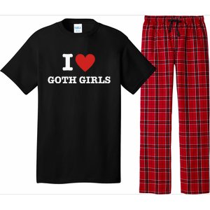 I Love Goth Pajama Set