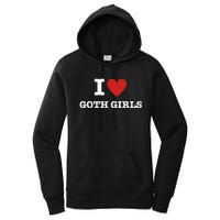 I Love Goth Women's Pullover Hoodie