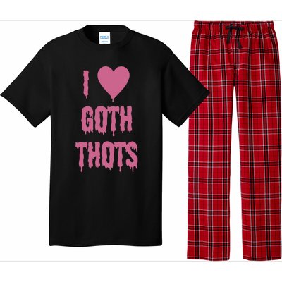 I Love Goth Thots Pajama Set