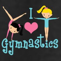 I Love Gymnastics TShirt 7 Panel Mesh Trucker Snapback Hat