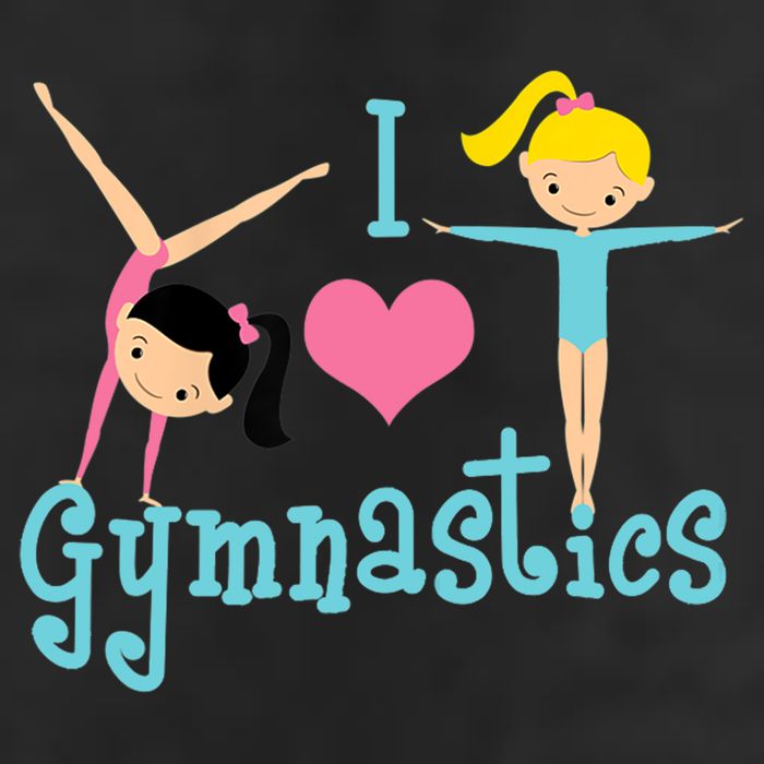 I Love Gymnastics TShirt 7 Panel Mesh Trucker Snapback Hat