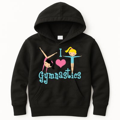 I Love Gymnastics TShirt Kids Hoodie