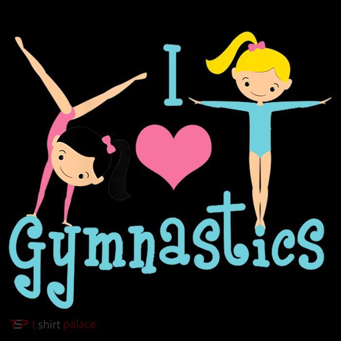 I Love Gymnastics TShirt Kids T-Shirt