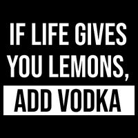 If Life Gives You Lemons Add Vodka Funny 16 in Basic Backpack