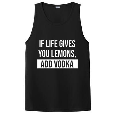 If Life Gives You Lemons Add Vodka Funny PosiCharge Competitor Tank