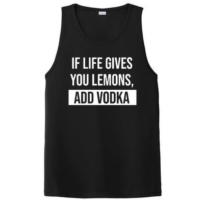 If Life Gives You Lemons Add Vodka Funny PosiCharge Competitor Tank