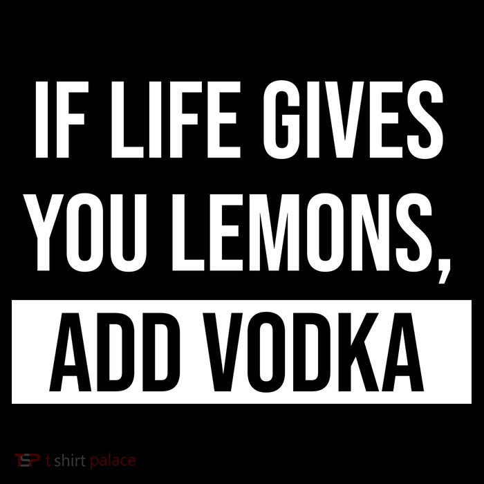 If Life Gives You Lemons Add Vodka Funny Crop Top
