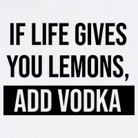 If Life Gives You Lemons Add Vodka Funny Garment-Dyed Sweatshirt