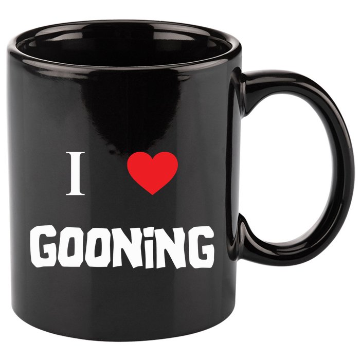 I Love Gooning 11oz C Handle Ceramic Mug