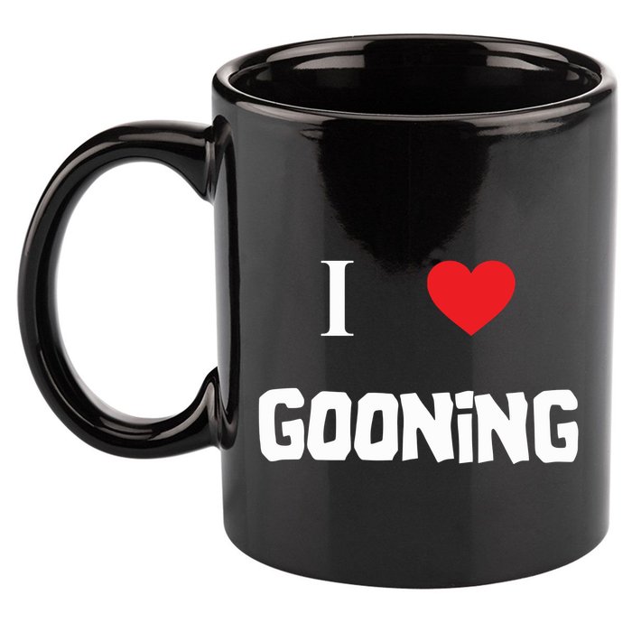I Love Gooning 11oz C Handle Ceramic Mug