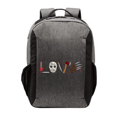I Love Horror Movies Scary Movie Vector Backpack